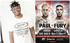 KSI offers Jake Paul and Tommy Fury a chance to fight on his card