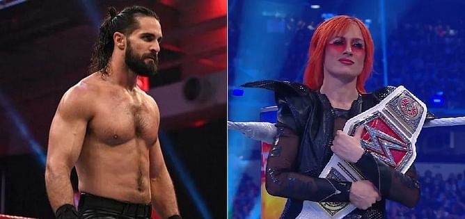Becky Lynch and Seth Rollins feature on new Money in the Bank poster