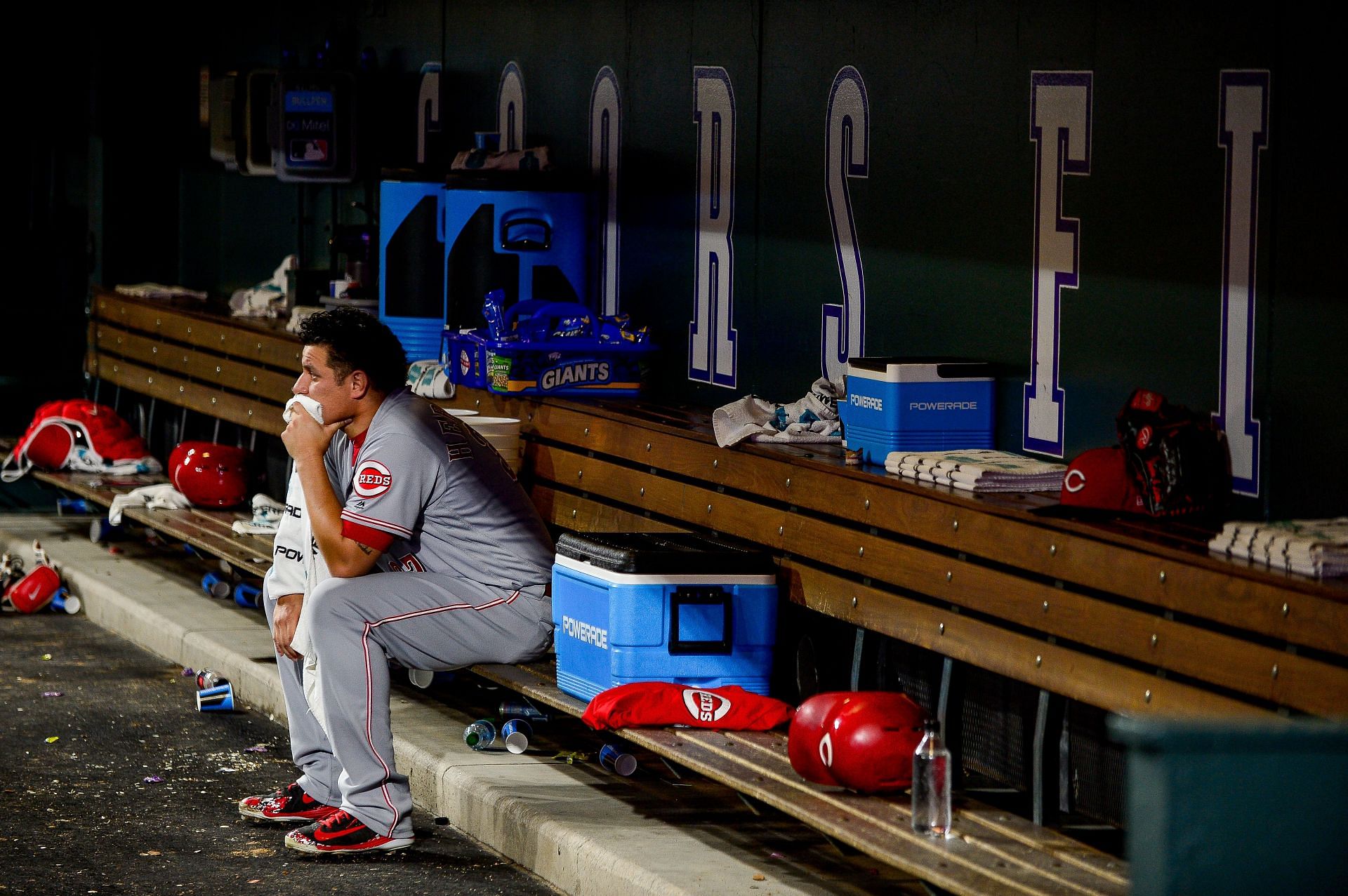 Cincinnati Reds v Colorado Rockies