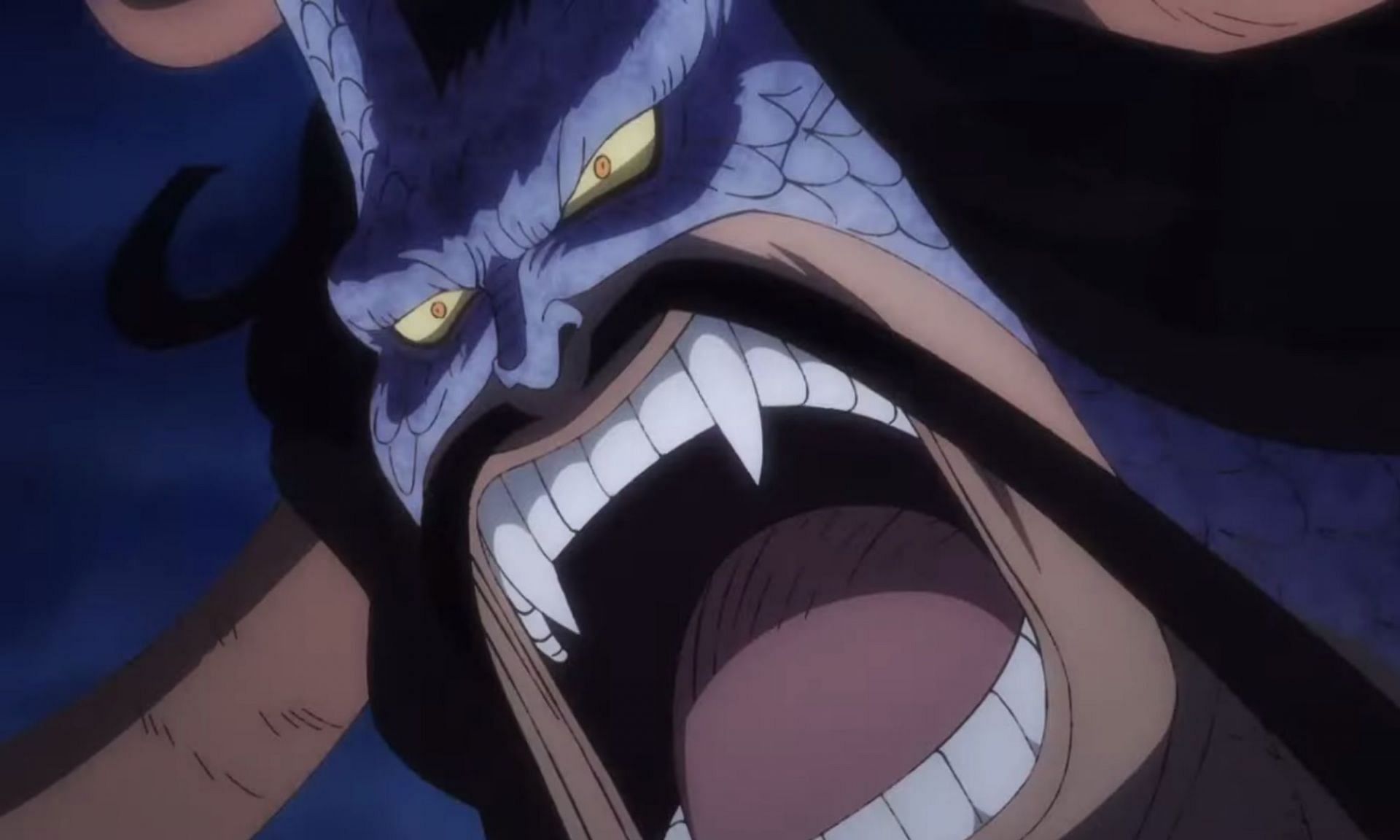 Kaido true Form  One piece Ep 1021 