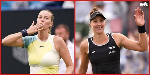 Kvitova and Haddad Maia will clash in the Eastbourne semifinal.