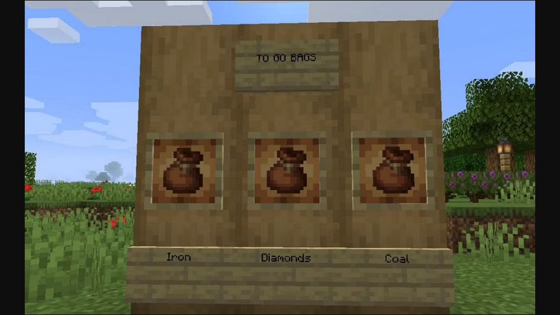Bundles showcased in a snapshot (Image via Minecraft)
