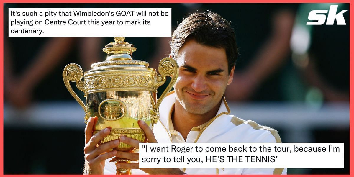 Twitter fans voice their angst as Roger Federer will miss this year&#039;s tournament
