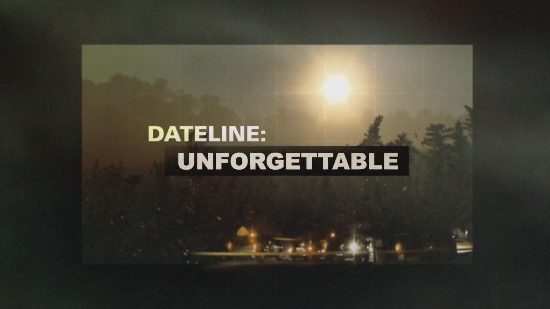A poster for Dateline: Unforgettable (Image via NBC)