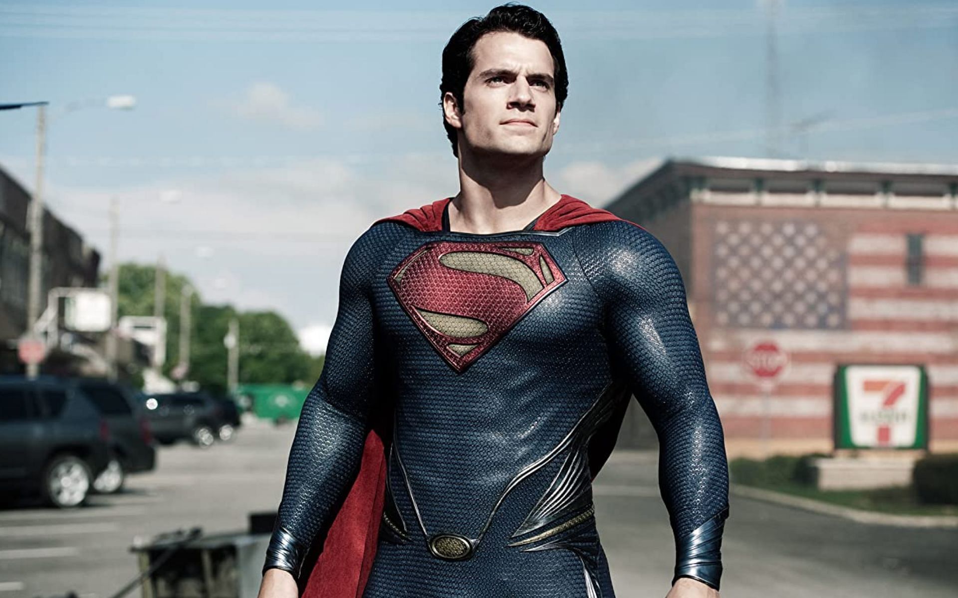 Henry Cavill as Superman (Photo by Clay Enos via IMDb)