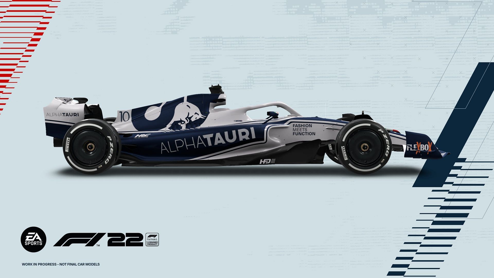 AlphaTauri is one of the better constructors on this list (Image via EA Sports - F1 22)