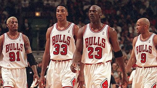 The Chicago Bulls defense was an unsung part of their dynasty in the '90s. [Photo: Yardbarker.com]