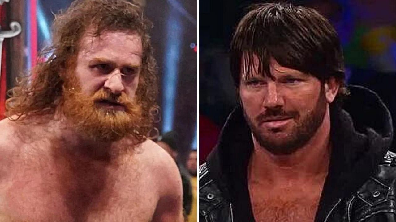 Sami Zayn and 2-time WWE Champion AJ Styles