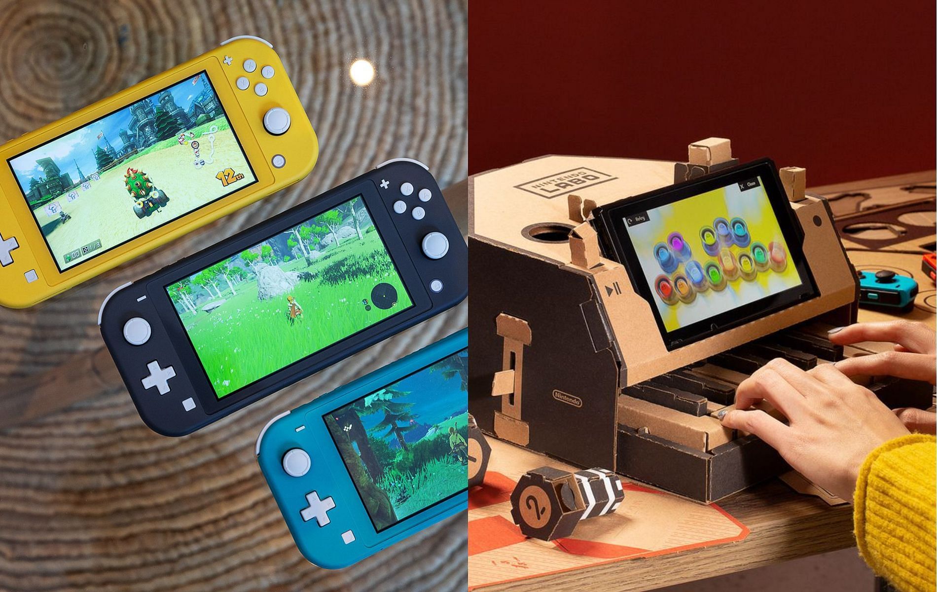 These games truly make creative uses of the hardware and its features (Images via Nintendo)