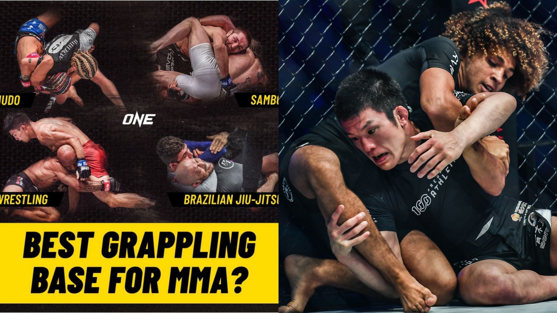 [Photo Credits: @ONEchampionship on Instagram and ONE Championship] Shinya Aoki, Kade Ruotolo