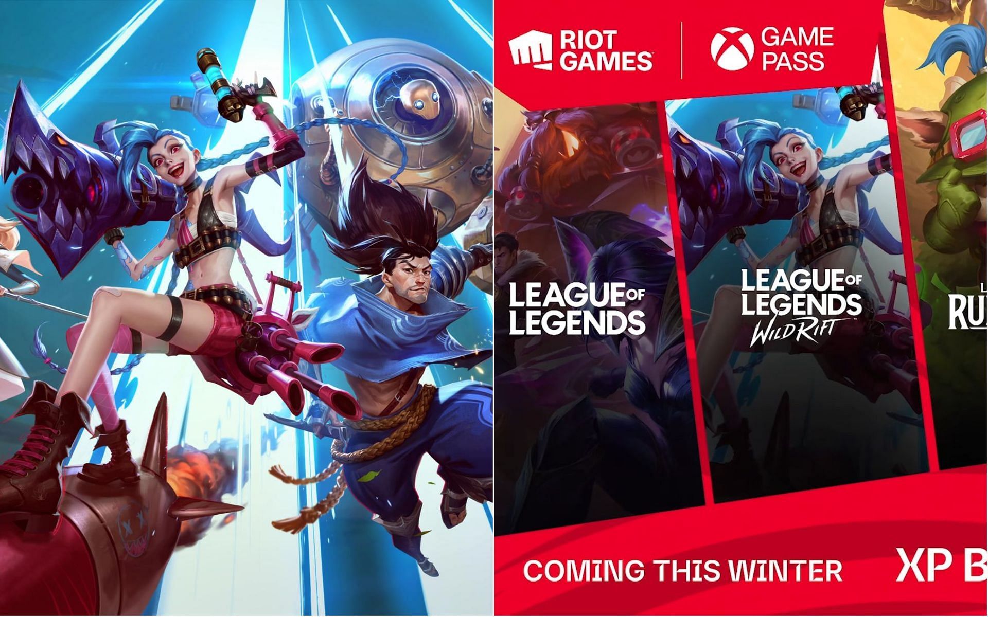 League of Legends and Wild Rift will arrive on Xbox Game Pass this winter (Image via Riot Games)