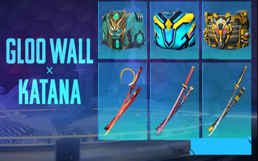 Free Fire MAX Moco Store brings epic katana and gloo wall skins