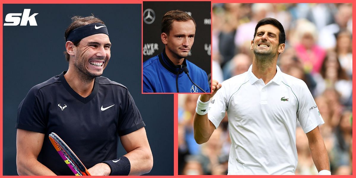 Daniil Medvedev picks Rafael Nadal and Novak Djokovic as favorites at Wimbledon