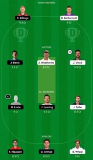 HAM vs KET Dream11 Fantasy Suggestion #2