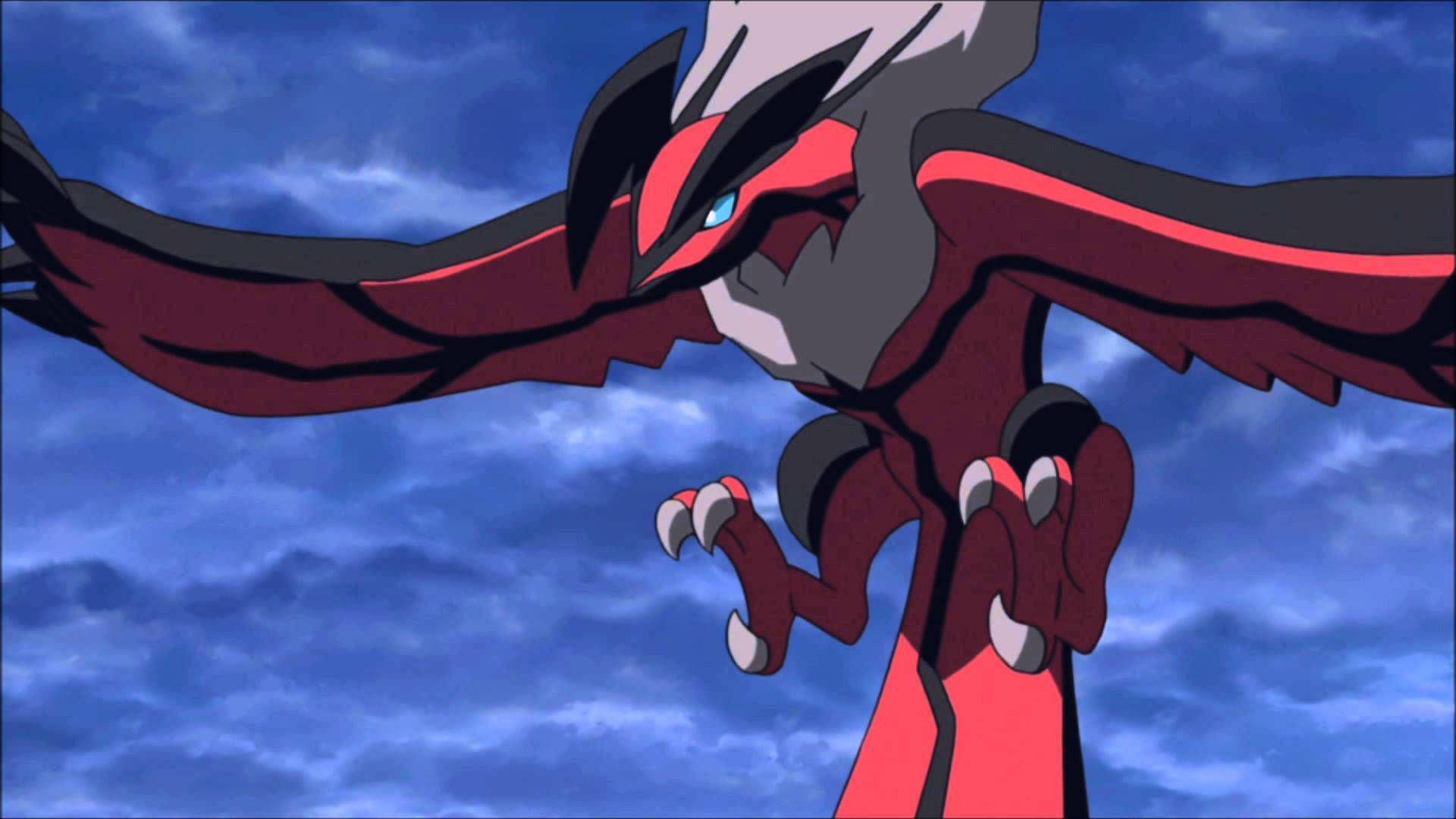 If you see Yveltal approaching, you better run (Image via OLM Incorporated, Pokemon: Diancie and the Cocoon of Destruction)