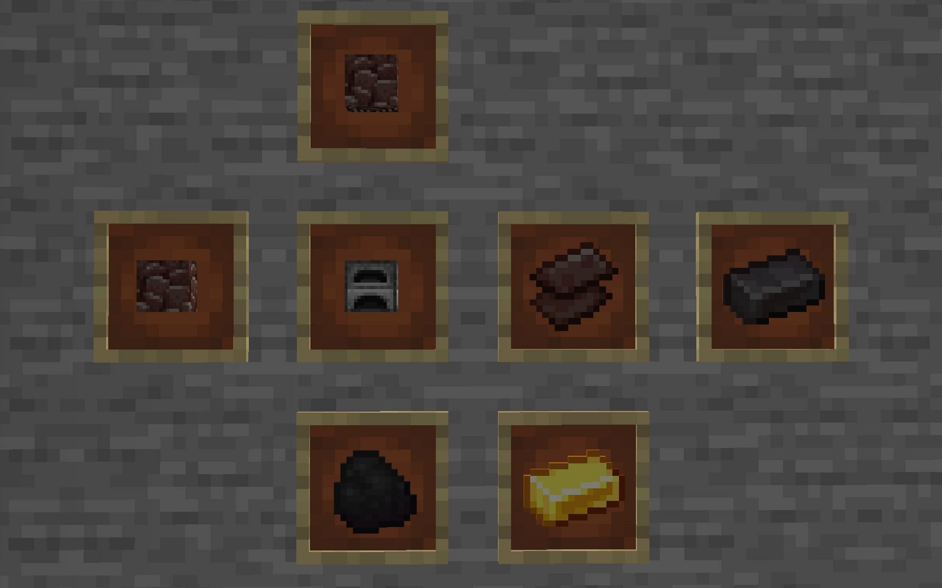 Some steps in making the material can be quite tedious (Image via Minecraft 1.19)