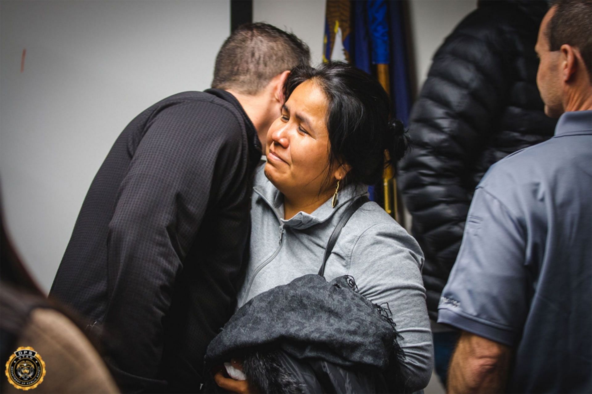 Lina&rsquo;s sister Lucero traveled from Mexico to provide a DNA sample to police (Image via Utah Department of Public Safety)