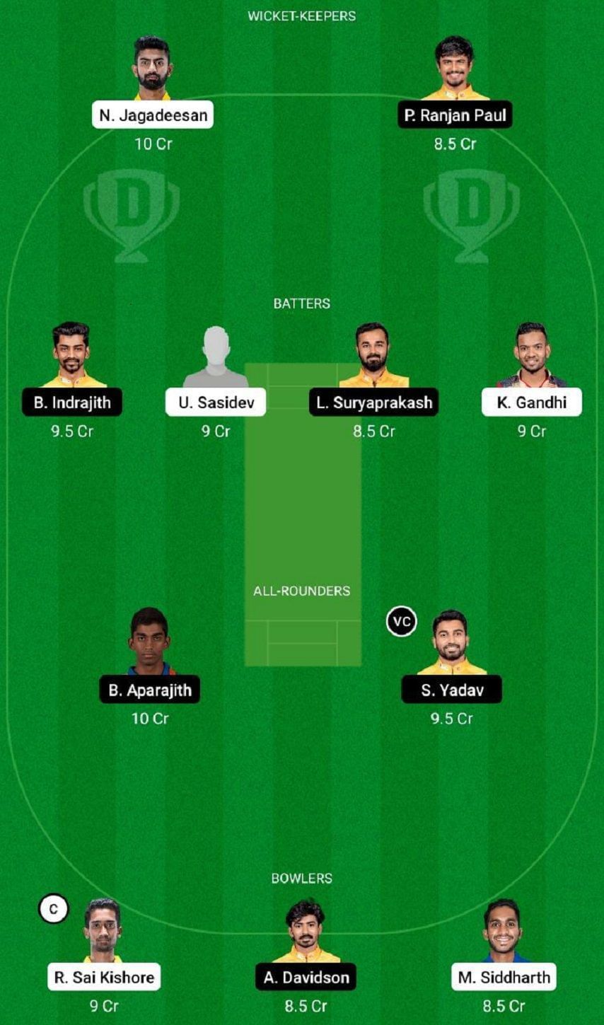 CSG vs NRK Dream11 Fantasy Suggestions #1 - TNPL.