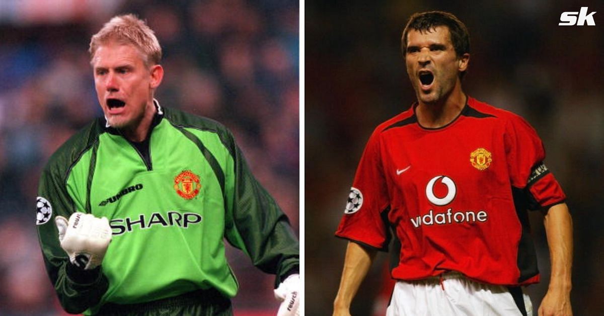 Peter Schmeichel and Roy Keane&#039;s verbal spat in the Manchester United dressing room