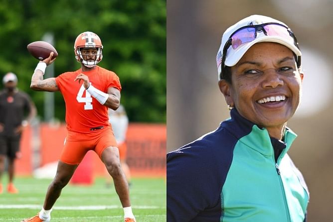 "Keep an open mind until all of the facts are evident" - Browns fan Condoleezza Rice confronts questions about Deshaun Watson case