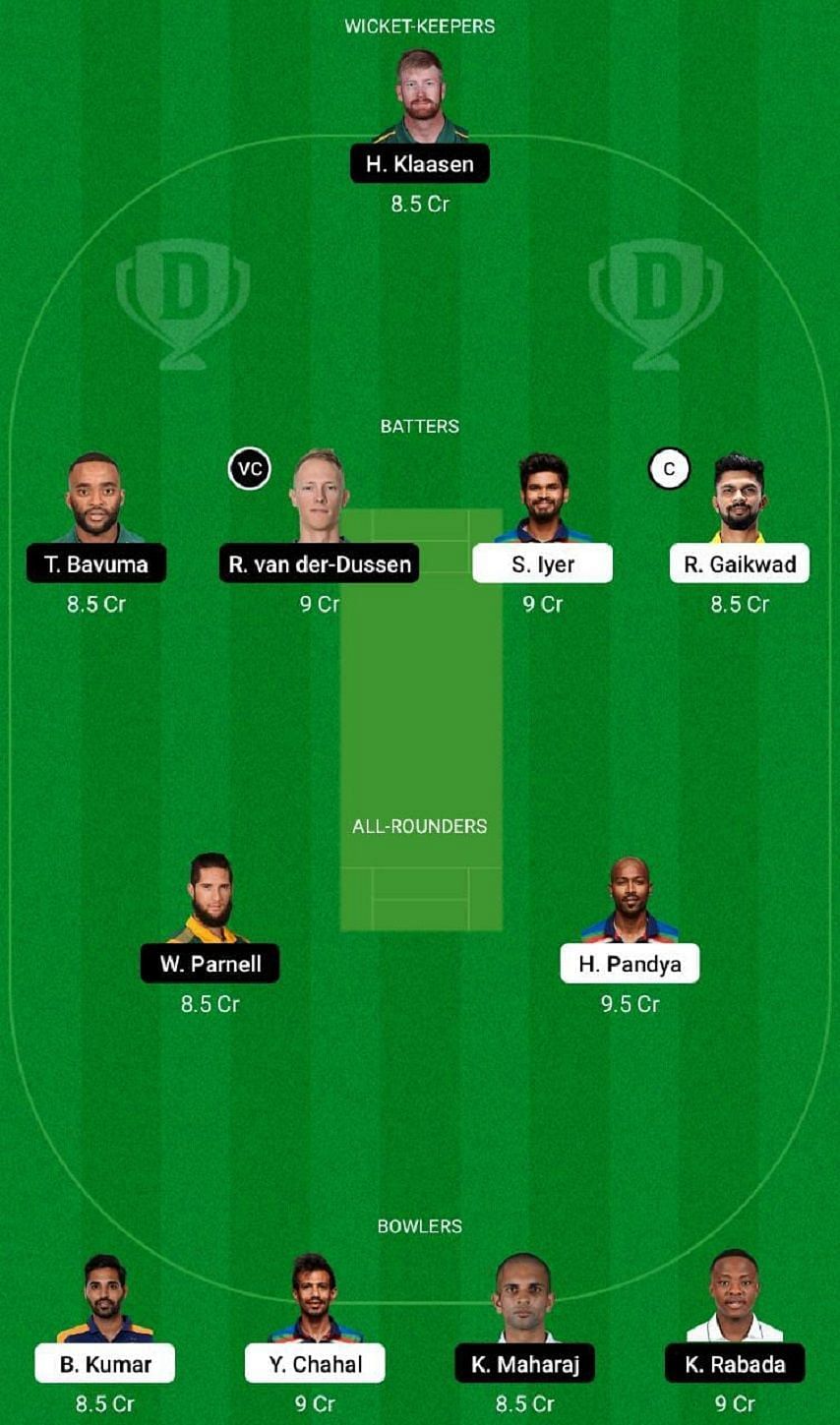 IND vs SA Dream11 Fantasy Tip #1 - 4th T20I.