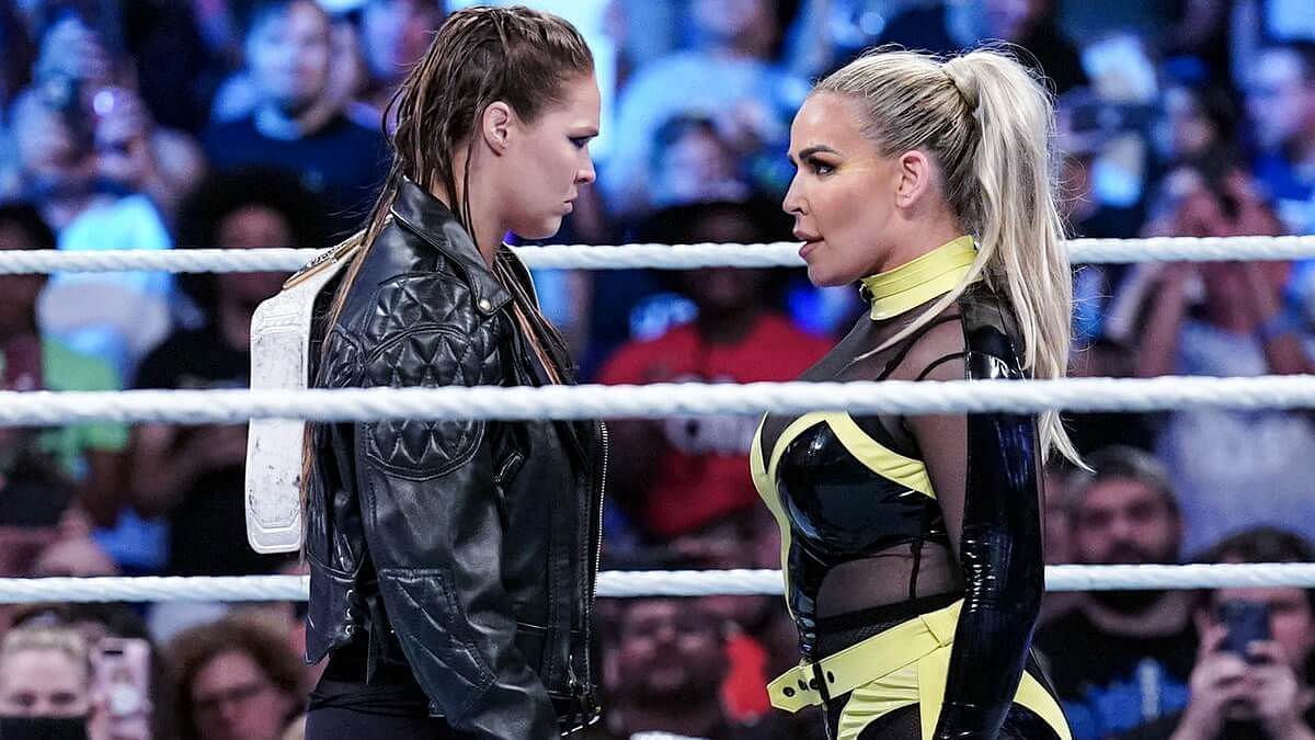Things have gotten real personal in a hurry between Rousey and Natalya.