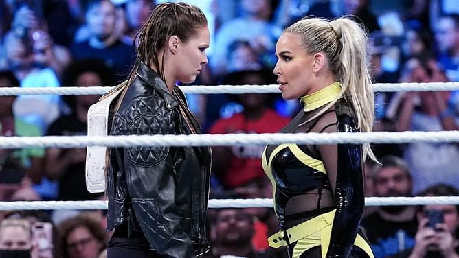 Ronda Rousey makes feud with Natalya deeply personal