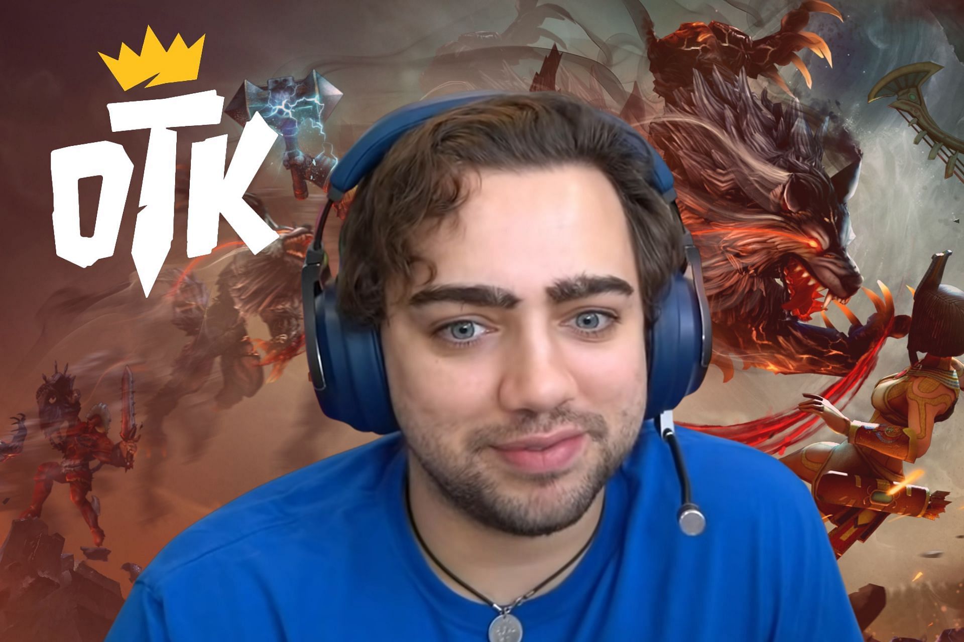 Mizkif announces $100k SMITE event on his channel in collaboration with OTK (Image via- Mizkif/Twitch)