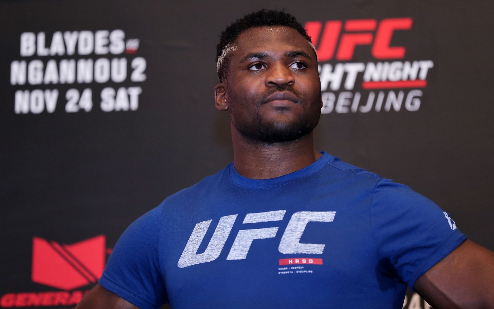 Reigning UFC heavyweight kingpin Francis Ngannou