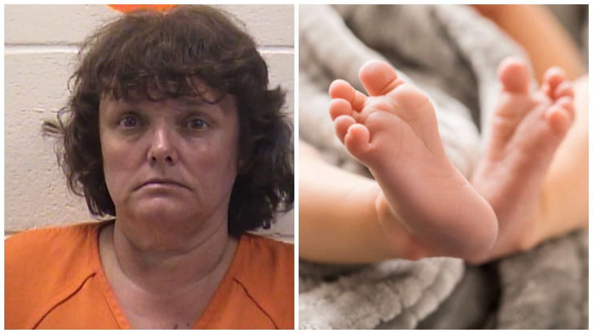 Lee Ann Daigle was charged with one count of murder for allegedly killing her baby (Image via Twitter@MENewsPhotog/Representative image via Getty)