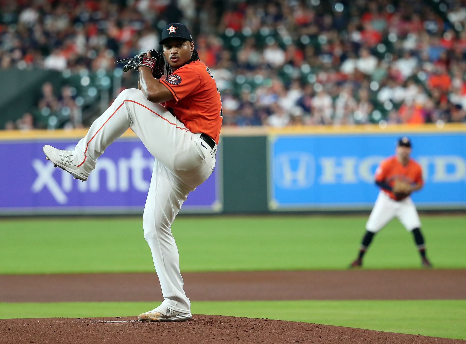 The Astros pitch two immaculate innings against the Rangers