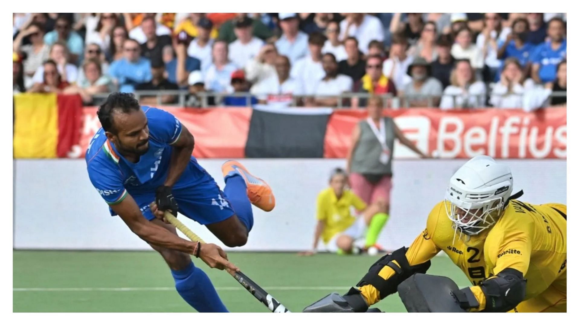 FIH Pro League 2021/22: Indian hockey forward Lalit Upadhyay in action (Pic Credit: Hockey India)