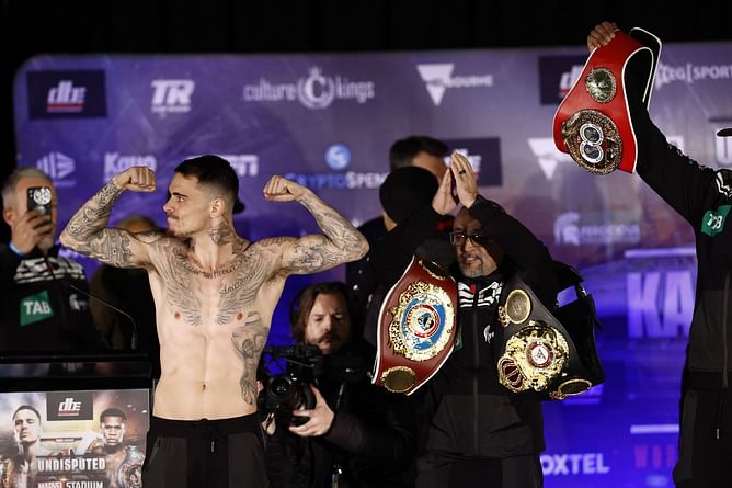 "Far from bone dry" – George Kambosos Jr. defends missing weight for Devin Haney fight