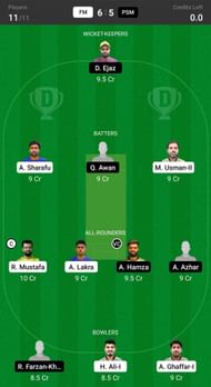 Fantasy suggestion #1 for Dream11 match