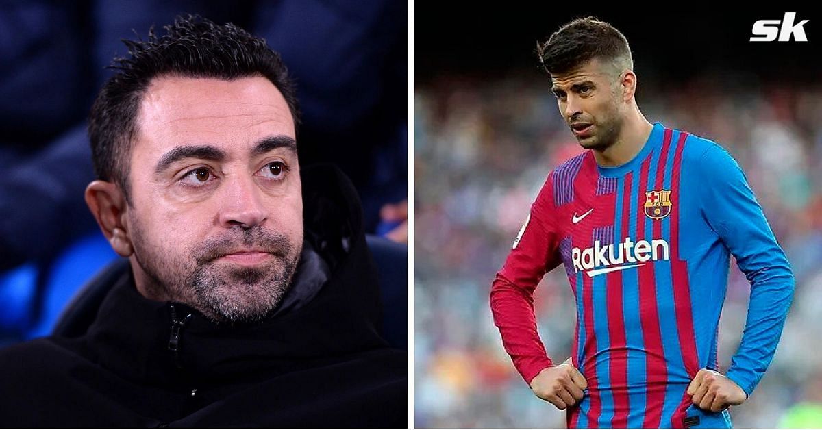 Xavi is not keen on keeping Gerard Pique at Barcelona in the 2022-23 season