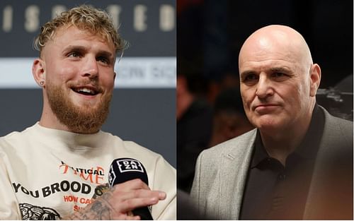 Jake Paul (L) has taken aim at John Fury (R) once again.