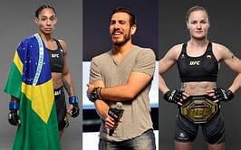 "Wanderlei Silva style berserker mode" - Kenny Florian explains Taila Santos' keys to success in title bout against Valentina Shevchenko
