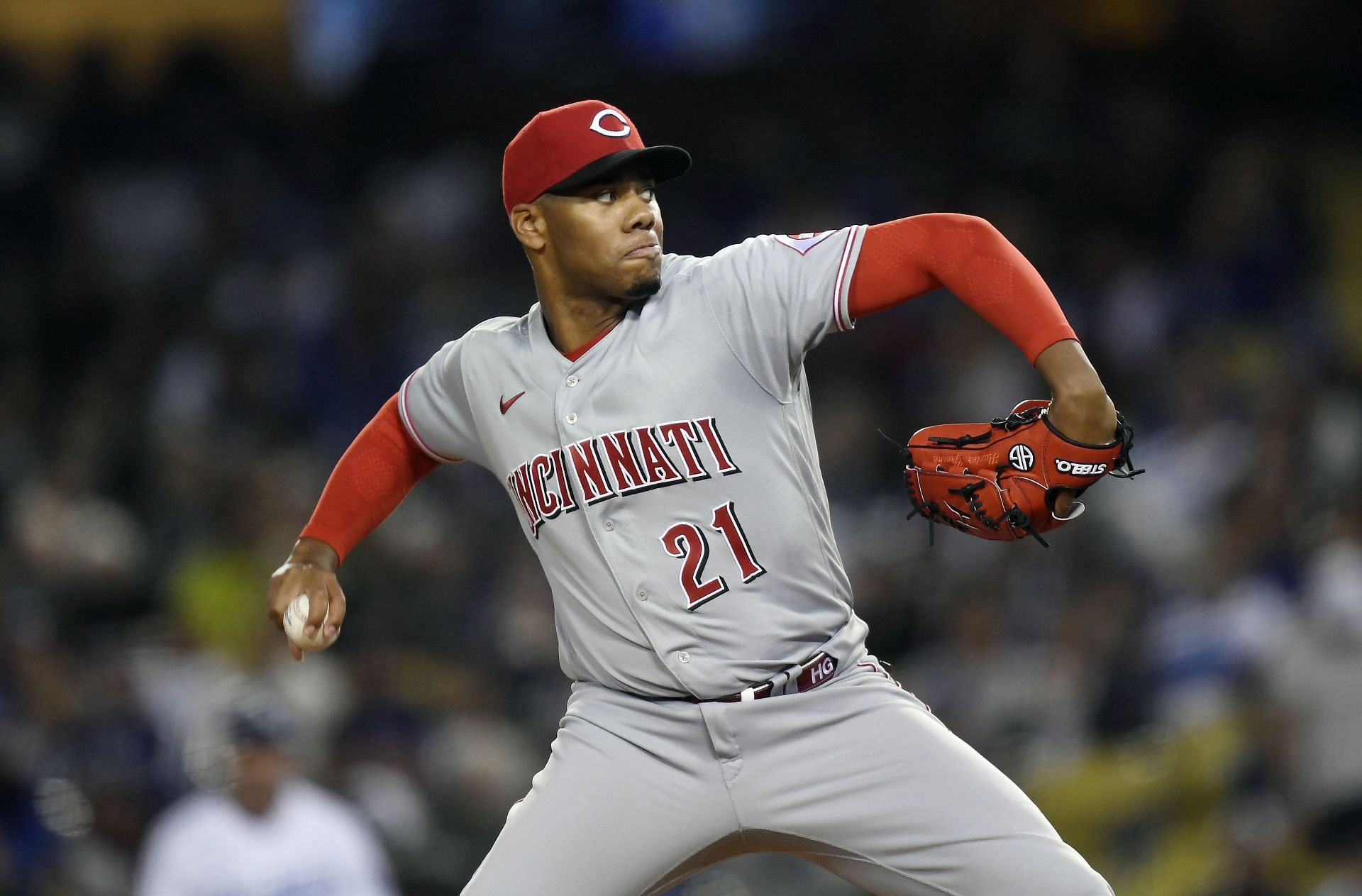 Cincinnati Reds starting pitcher Hunter Greene is a rookie sensation with loads of potential
