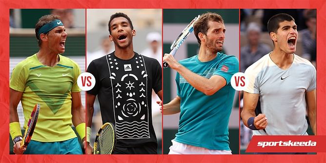 5 longest matches of 2022 French Open ft. Rafael Nadal, Carlos Alcaraz