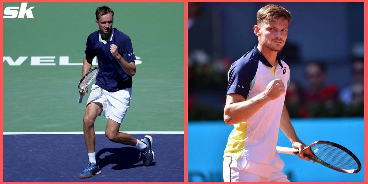 Daniil Medvedev will face David Goffin in the first round of the Halle Open