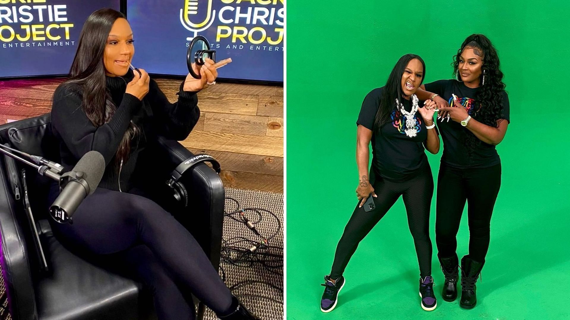 Jackie is criticized for calling herself the &quot;relationship guru&quot; on Basketball Wives (Image via jackiechristie/Instagram)