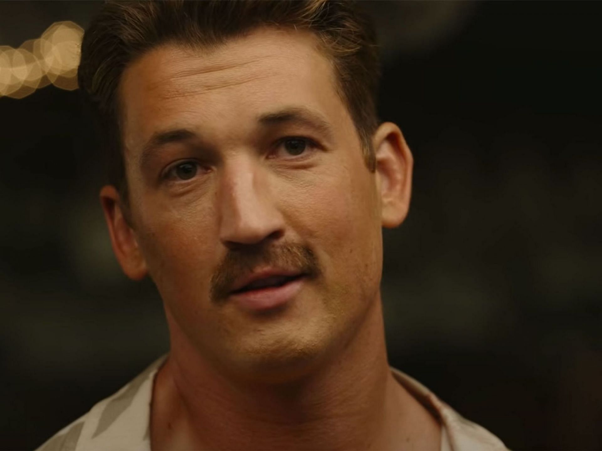 How did Miles Teller obtain his facial scars revealed (Image via Paramount)