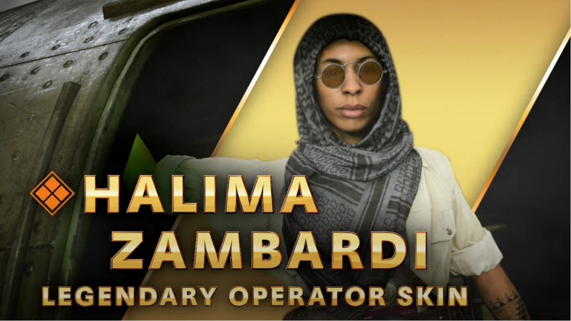 The Halima Zambardi Legendary Operator Skin (Image via PlayStation)