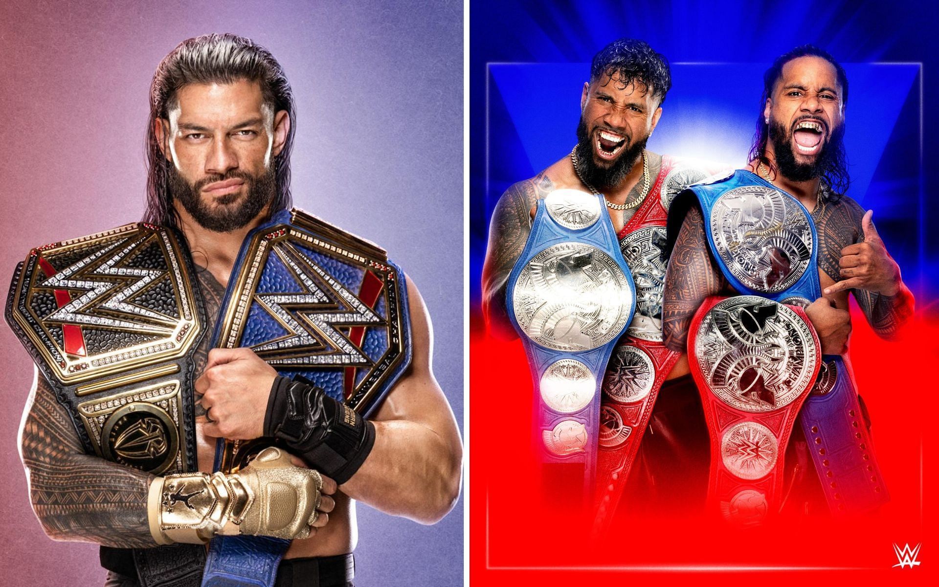 Roman Reigns and The Usos are the unified World and Tag Team Champions!