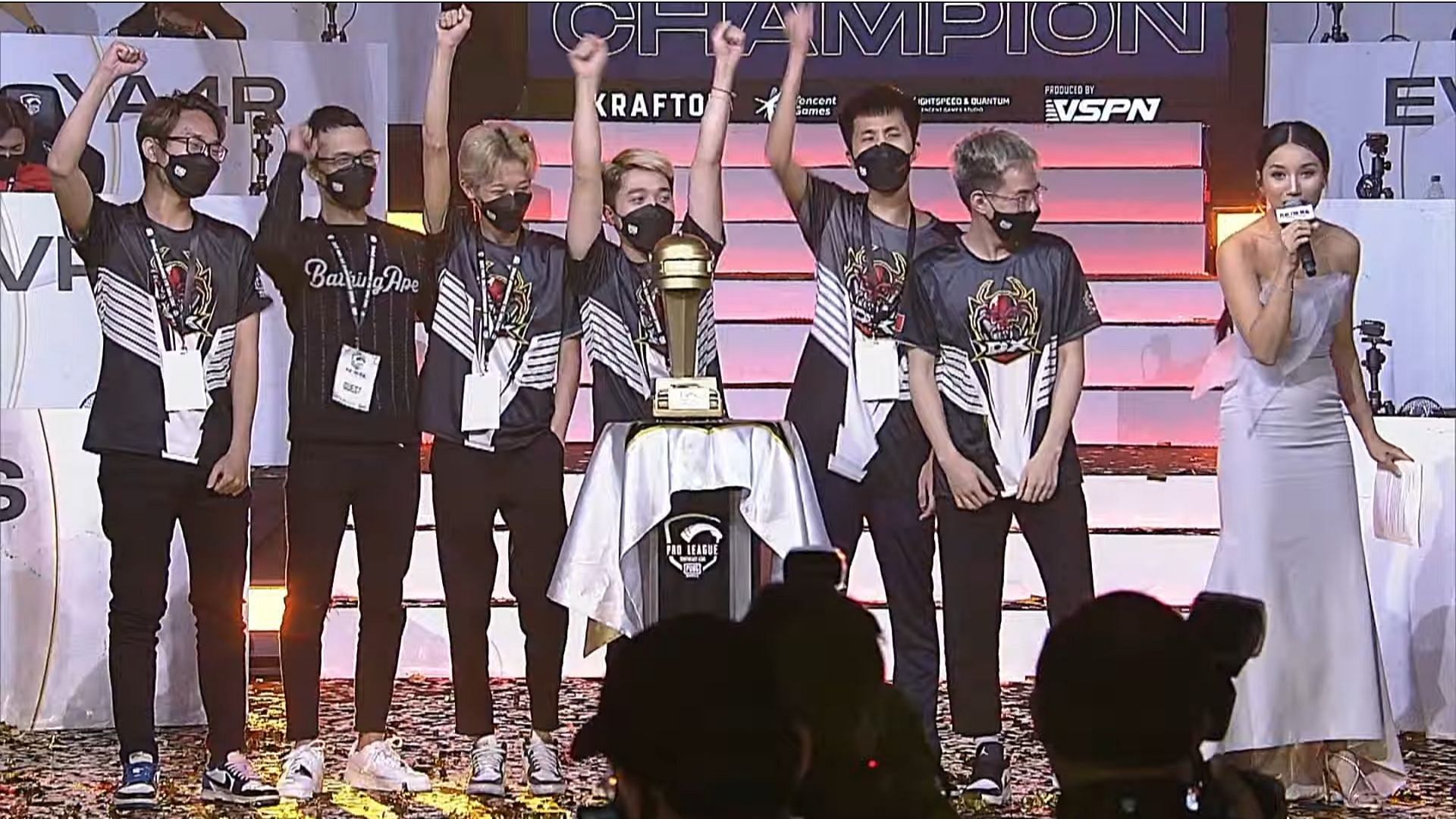D&rsquo;Xavier crowned Champions of PMPL SEA Championships 2022 Spring (Image via PUBG Mobile)