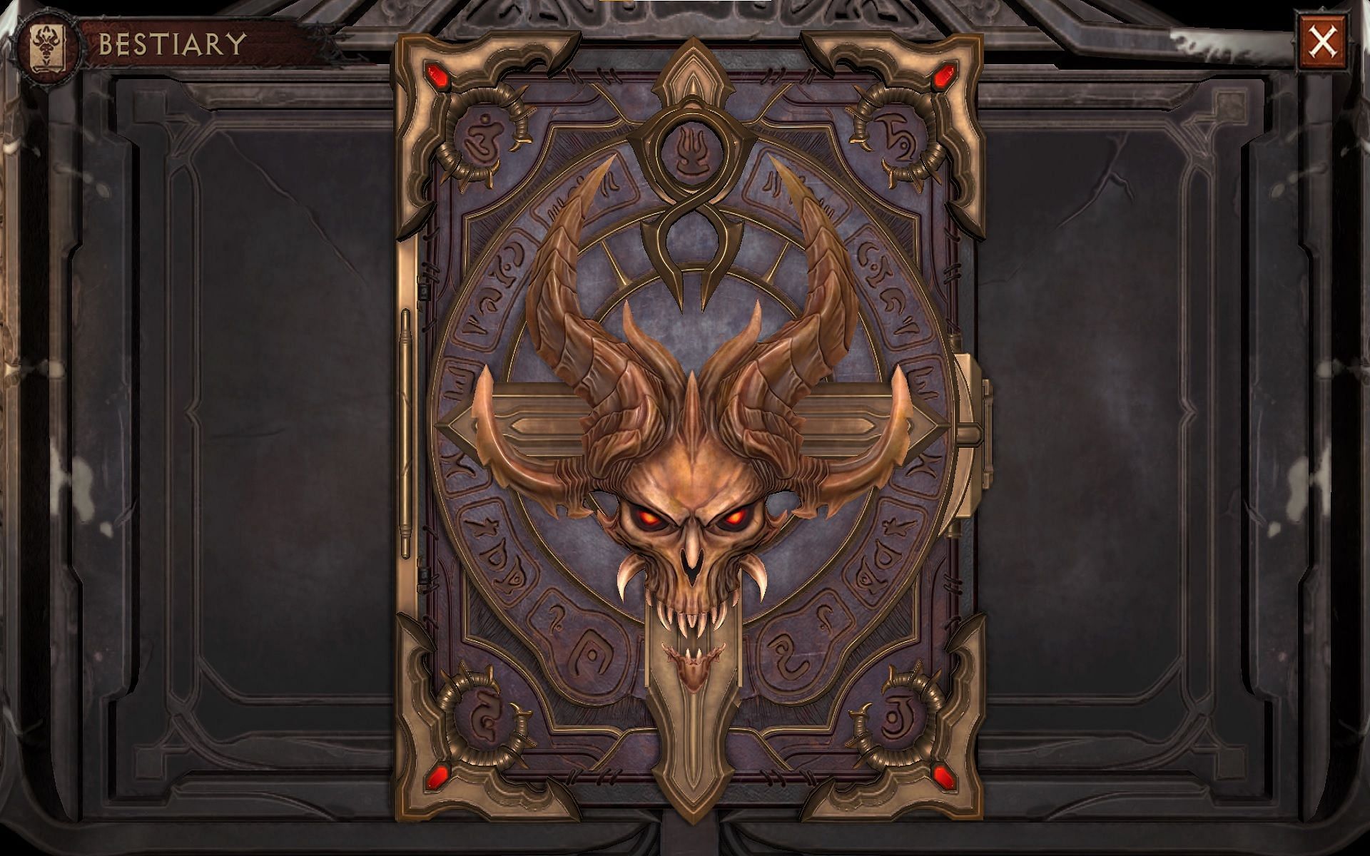 The cover of the Horadric Bestiary (Image via Activision Blizzard)