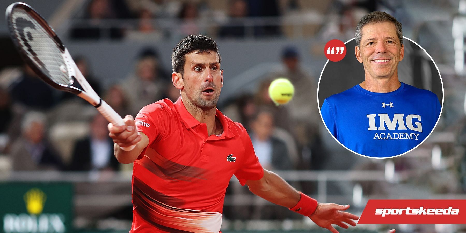 Jimmy Arias feels Novak Djokovic is cracking under the pressure of making history