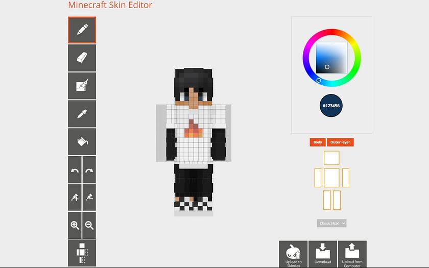 Base edit skin editor Minecraft Skins