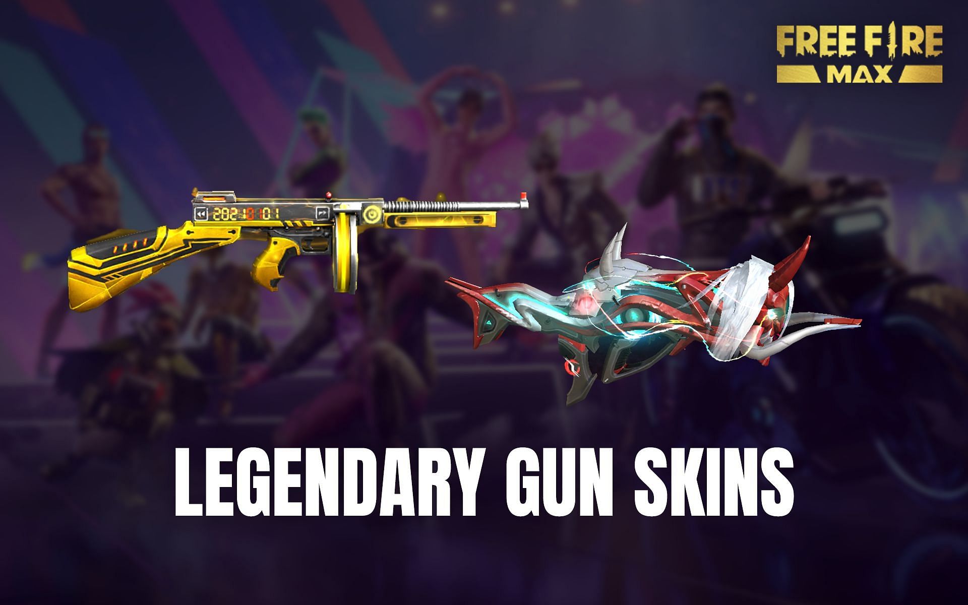 A lot of players yearn to get legendary skins in Free Fire MAX (Image via Sportskeeda)