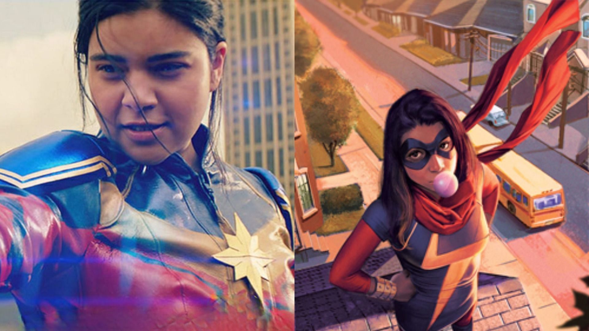 Ms. Marvel&#039;s powers in MCU and comics are explored (Image via Marvel)